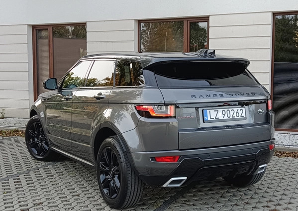 Land Rover Range Rover Evoque cena 117900 przebieg: 60000, rok produkcji 2018 z Biała małe 562